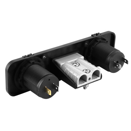 50A 600W Dual USB Cigarette Lighter Socket for Ships & Motorhomes 2