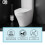 Disposable Toilet Brush with Sponge Insert 10 Pack 8