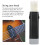 Guitar String Care Pen Double Head Eraser Cleaner ABS 13.2cm 12