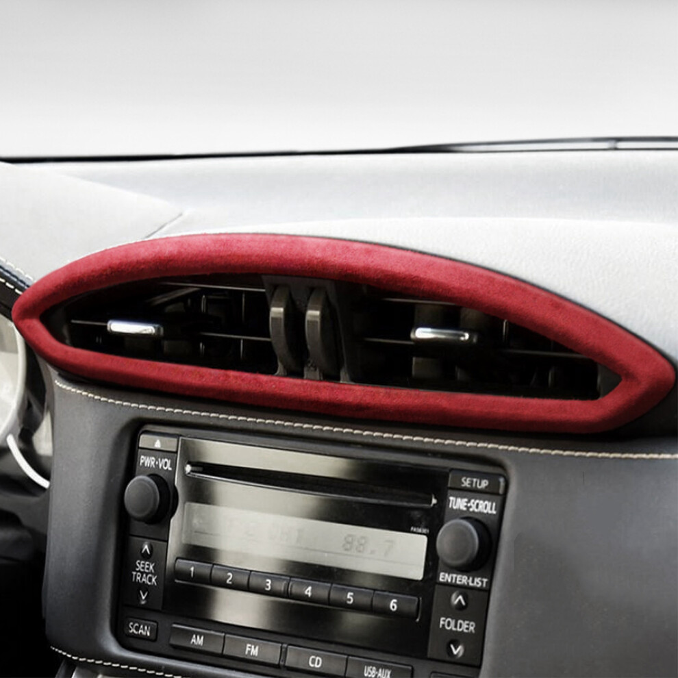 Suede Ac Vent Trim Cover Brz 86 Red 7790334182918