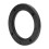 2pcs 4in Black ABS Car Audio Loud Speaker Ring Pad Universal Replacement 12