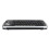 2X 2.4GHz Wireless Keyboard with Trackball Mouse Scroll Wheel Remote Control for Android TV BOX  TV PC Silver 2