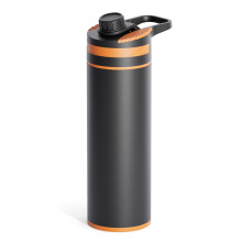 Ultra-Fine Portable Water Filter Bottle for Hiking & Camping, 10,000L, 370g