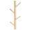 Wood Wall-Mounted Tree-Shaped Coat & Towel Rack, 4 Hooks 14