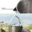 Stainless Steel Outdoor 1.2L Kettle 6