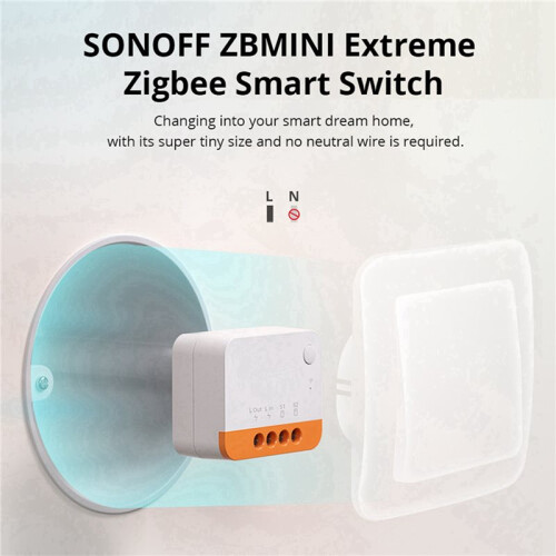2X ZBMINI-L2 Wire Required Extreme Zigbee   Support Alexa Home Assistant Zigbee2MQTT Smartthings HUB 1