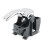 2X Door Handle Interior Front Left for  Pathfinder Navara D40 for  Pathfinder 80671-4X02B 7