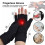 Kupferfarbene Halbfinger-Arthritis-Handschuhe 19-24g 5