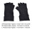 Kupferfarbene Halbfinger-Arthritis-Handschuhe 19-24g 7