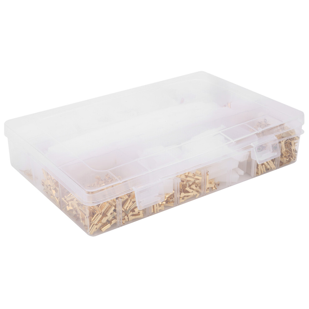 580Pcs Circuit Terminal Male/Female Connector Housing 2.8Mm For Electronics 7691392068636