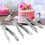 3pcs Stainless Steel Cake Crimper Decorating Tools 2x9cm 7