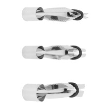 3pcs Stainless Steel Cake Crimper Decorating Tools 2x9cm