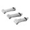 3pcs Stainless Steel Cake Crimper Decorating Tools 2x9cm 6