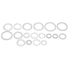 High Temp Aluminium Washers 450pcs Assortment - Durable Industrial Supplies