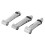 3pcs Stainless Steel Cake Crimper Decorating Tool, 2x9cm 10