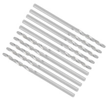 Straight Shank Drill Bits 10 Pack for Bead Punching & Jewellery Making 1.9mm