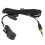 Ohrclip-Pulsmonitor ABS Schwarz, 51,2 Zoll Kabel 2