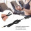 Ohrclip-Pulsmonitor ABS Schwarz, 51,2 Zoll Kabel 10