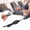 Ohrclip-Pulsmonitor ABS Schwarz, 51,2 Zoll Kabel 13