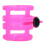 Wasserflaschenhalter Fahrrad, einstellbar, pink 13