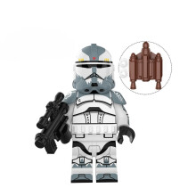 104th Battalion Cloned Soldiers Wolf Pack Legion Figure Building Block