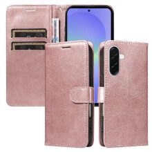 () Flip Case for Samsung Galaxy A57 5g High Quality Leather Classic Solid Color Business Wallet Phone Case with Card Slot