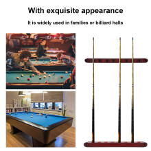 Wine Red Wooden Cue Rack 48cm