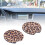 Leopardenmuster Becheruntersetzer 2er Set Auto 12
