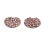 Leopardenmuster Becheruntersetzer 2er Set Auto 4