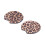 Leopardenmuster Becheruntersetzer 2er Set Auto 8