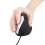 Vertical Wired Ergonomic Optical Mouse, Black, 3 Keys, 1277cm 9