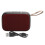 Wireless Mini Bluetooth Speaker with FM Radio, 3W Red 2