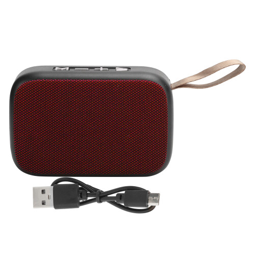 Wireless Bluetooth Speaker 3W Mini Subwoofer Portable USB Red 1