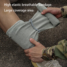 Emergency Hemostatic Trauma Bandage 190x15cm 165x11cm Camping Supplies