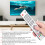 Universal Remote for 49/40/32 Inch LCD/LED TVs, 10m Range 7