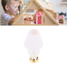 Miniatur-Puppenhauslampe 7cm, 1,38 Zoll Schirm, batteriebetrieben