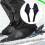 Adjustable Reusable Ski Boot Covers Waterproof Insulated Shoe Covers 4