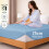 (Super King, Light Blue) 25cm Deep Brushed Microfiber Fitted Bed Sheet- 200TC Elastic Stretchable Hotel Quality Durable Fitted Sheets 1