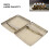 Metal Cigarette Case Box Retro Double Sided Spring Clip Open Pocket Holder for 20pcs Cigarette Flat Surface 9