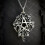 Κολιέ μενταγιόν Punk Vintage Style Pentagram για άνδρες γυναίκες γοτθικό λεπτό κόσμημα δώρο-16# 3