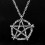 Κολιέ μενταγιόν Punk Vintage Style Pentagram για άνδρες γυναίκες γοτθικό λεπτό κόσμημα δώρο-16# 5