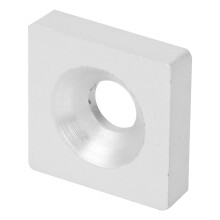 10Pcs Silver Aluminum Alloy Square Bearing Plate Washers 2020-3030-4040