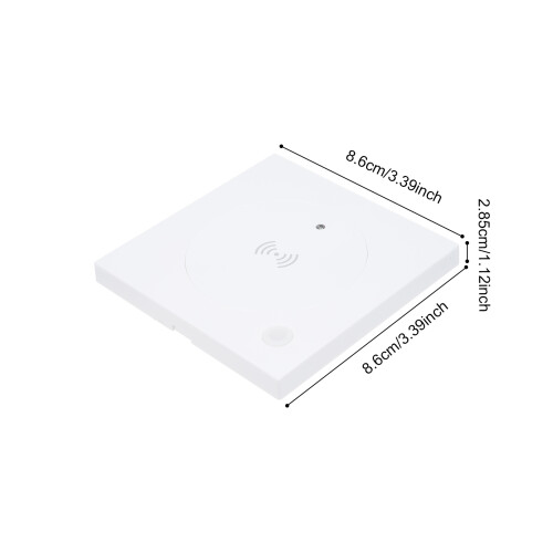 Human Presence Sensor, 8.6cm, White, WiFi & BT 5.0 1