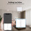 Human Presence Sensor, 8.6cm, White, WiFi & BT 5.0 12
