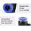 TOP-MAX Pneumatic Tube Connector Metal Plastic Quick 5