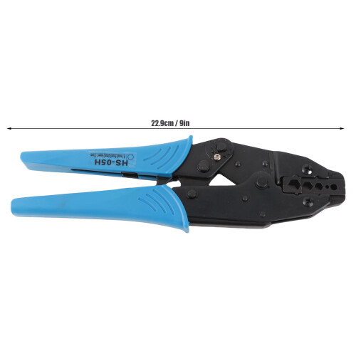 Crimpzange mit Ratsche HS-05H 2
