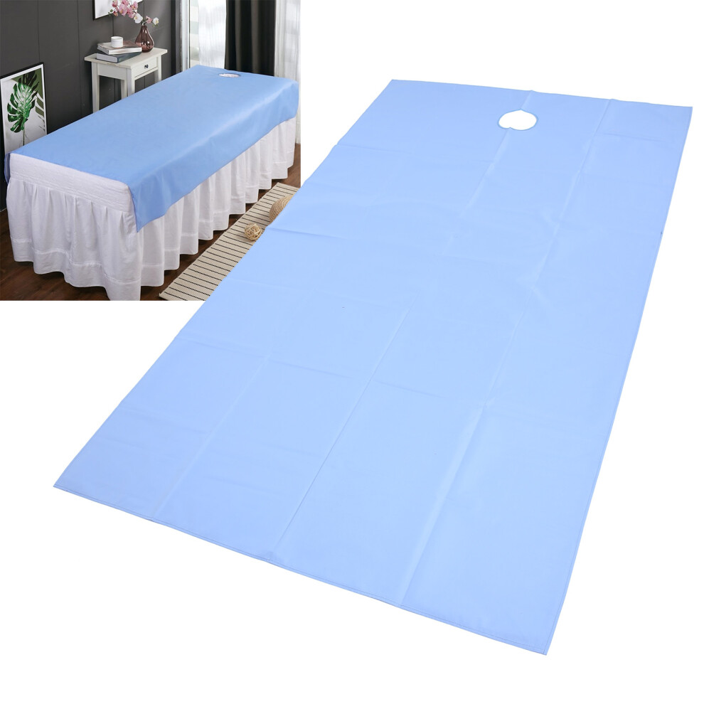 Blue Skinfriendly Spa Massage Table Sheet 115X200cm For Salons