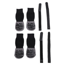 Regenfeste rutschfeste Baumwoll-Hundesocken & Katzenstrümpfe — Klein, Mittel, XL