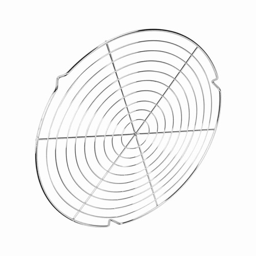 Round BBQ Wire Mesh Grill Net 32.5cm Durable Outdoor Camping Grid 1