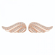 925 Sterling Silver Stud Earrings Birth Cubic Zircon Fashion Jewelry For Women